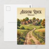 Arrow Rock Missouri Briefkaart (Voorkant / Achterkant)