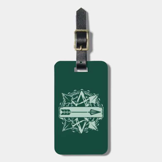 Arrow | Starling City Arrow-badge Bagagelabel (Voorkant verticaal)