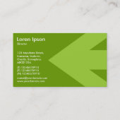 Arrow v3 (Martian Green) - Green 669900 Visitekaartje (Achterkant)