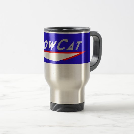 ArrowCat Logo Reiskoffiebeker Mok (Voorkant rechts)