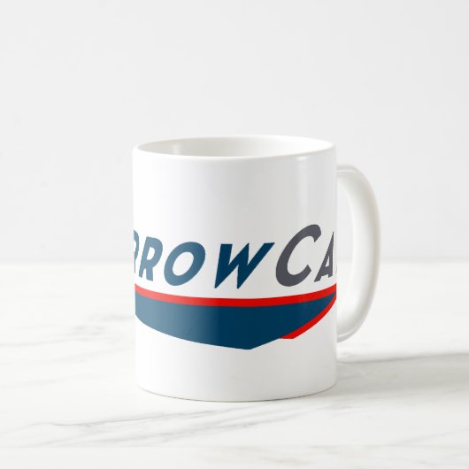 ArrowCat White 11 oz klassieke witte Mok (Voorkant rechts)