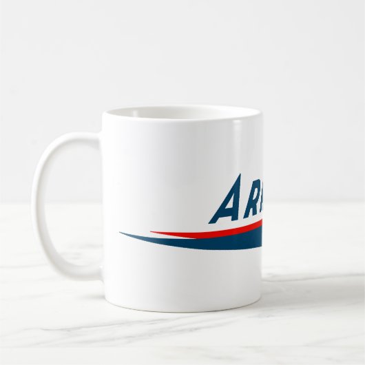 ArrowCat White 11 oz klassieke witte Mok (Links)