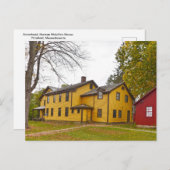 Arrowhead, Herman Melville's House, Pittsfield, MA Briefkaart (Voorkant / Achterkant)