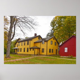 Arrowhead, het huis van Herman Melville, Pittsfiel Poster