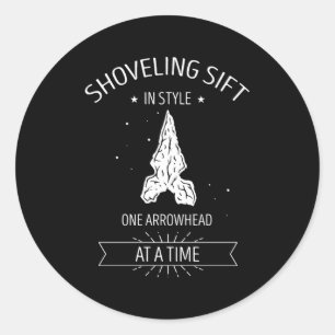 Arrowhead Hunter citaat voor Arrowhead feit Ronde Sticker