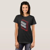 Arrowhead Hunter Job Title Appreciation Retro T-shirt (Voorkant volledig)