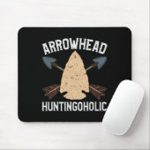 Arrowhead Hunter Shirt Funny Arrowhead Huntingohol Muismat (Met muis)