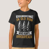 Arrowhead Hunter Shirt Oude Man Opa Arrowhead H (Voorkant)