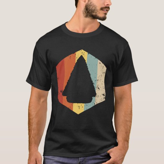 Arrowhead Hunting Collector Retro Hunt Hunter T-shirt (Voorkant)