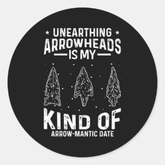 Arrowhead jacht citaat voor Arrowhead Collectie Ronde Sticker