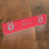 Arrowiad Feathers Pow-wow Naambordje (Zijkant)