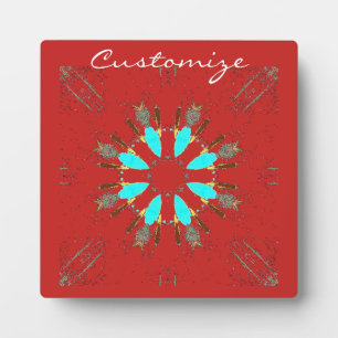 Arrowiad Feathers Pow-wow Pattern Thunder_Cove Fotoplaat