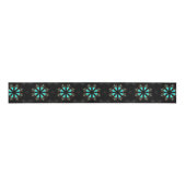 Arrowiad Feathers Pow-wow Pattern Thunder_Cove Grosgrain Lint (Voorkant)