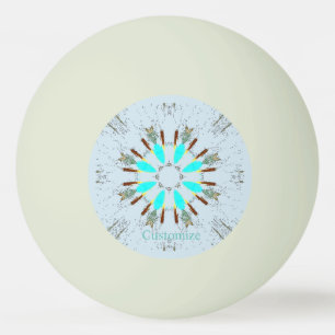 Arrowiad Feathers Pow-wow Pattern Thunder_Cove Pingpongbal