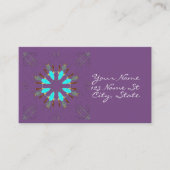 Arrowiad Feathers Pow-wow Pattern Thunder_Cove Visitekaartje (Voorkant)