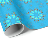 Arrowiad Feathers Pow-wow Thunder_Cove Cadeaupapier (Rol Hoek)