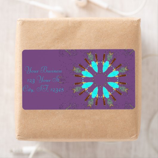 Arrowiad Feathers Pow-wow Thunder_Cove Etiket (Insitu)