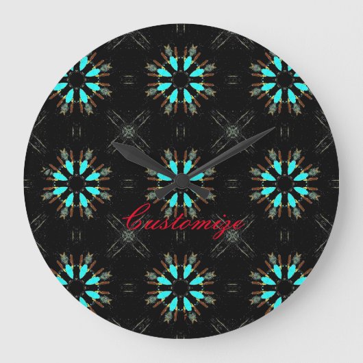 Arrowiad Feathers Pow-wow Thunder_Cove Grote Klok (Voorkant)