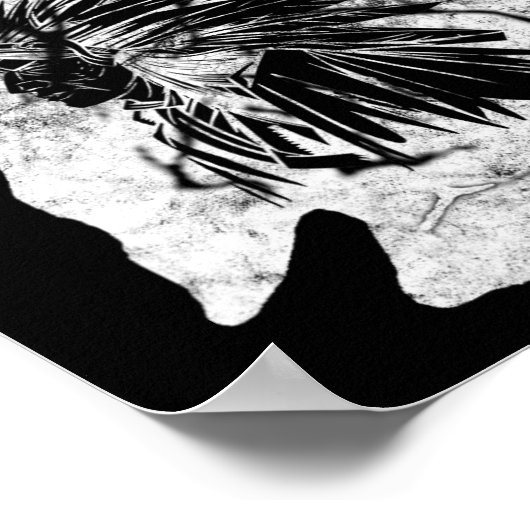 Arrowiad Hunter Indiaas Chief Relic Hunting Native Poster (Hoek)