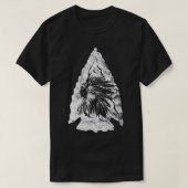 Arrowiad Hunter Indiaas Chief Relic Hunting Native T-shirt (Design voorkant)