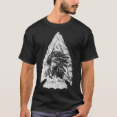Arrowiad Hunter Indiaas Chief Relic Hunting Native T-shirt (Voorkant)