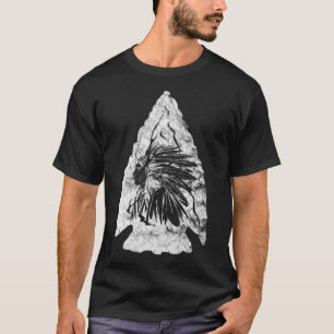 Arrowiad Hunter Indiaas Chief Relic Hunting Native T-shirt