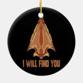 Arrowiad Hunting Arrowiad Collector Keramisch Ornament (Achterkant)