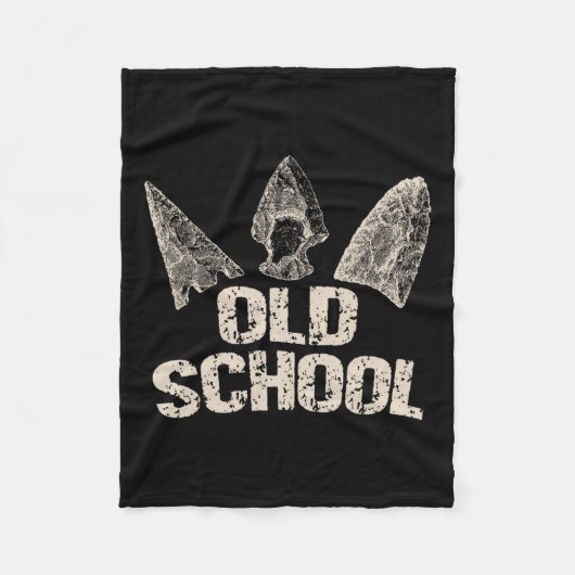 Arrowiad Hunting Old School Archery Arrow Fleece Deken (Voorkant)