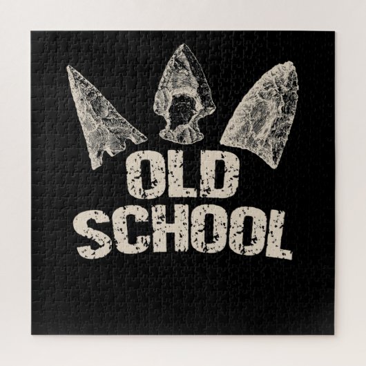 Arrowiad Hunting Old School Archery Lover Gift Legpuzzel (Verticaal)