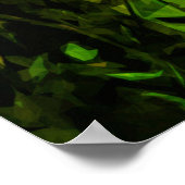 Arrowleaf Balsamroot Yellow Wildflower Abstract Poster (Hoek)