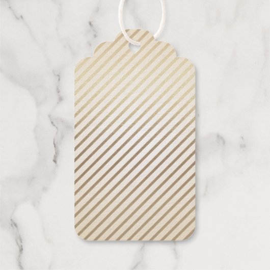 Arrows Wedding Favor Bedankt Cadeaulabels (Achterkant)