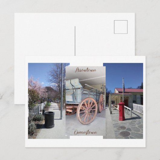 Arrowtown, Queenstown Briefkaart (Voorkant / Achterkant)