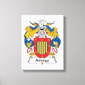 Arroyo Family Crest Canvas Afdruk (Voorkant)