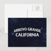 Arroyo Grande California Briefkaart (Voorkant / Achterkant)