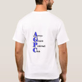 Arroyo Grande Pickleball Club T-shirt (Achterkant)