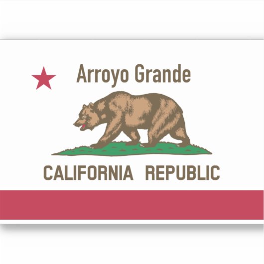 Arroyo Grande Sticker (Voorkant)
