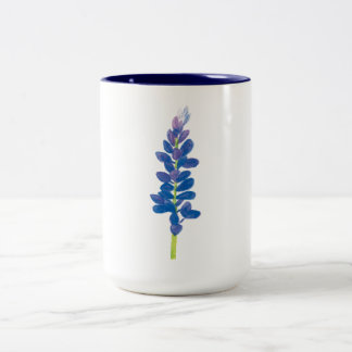 Arroyo Lupine Aquarel Tweekleurige Koffiemok