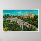 Arroyo Seco Bridge, Colorado Street Bridge Poster (Voorkant)