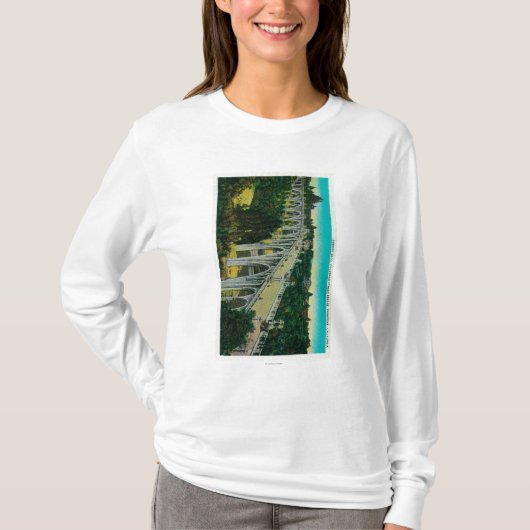 Arroyo Seco Bridge, Colorado Street Bridge T-shirt (Voorkant)