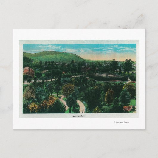 Arroyo Seco Motivering in Pasadena, CA Briefkaart (Voorkant)
