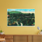 Arroyo Seco Motivering in Pasadena, CA Canvas Afdruk (Insitu (Woonkamer))