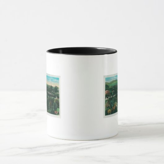 Arroyo Seco Motivering in Pasadena, CA Mok (Midden)