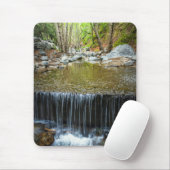 Arroyo Waterfall Nature Photography Art Print Muismat (Met muis)