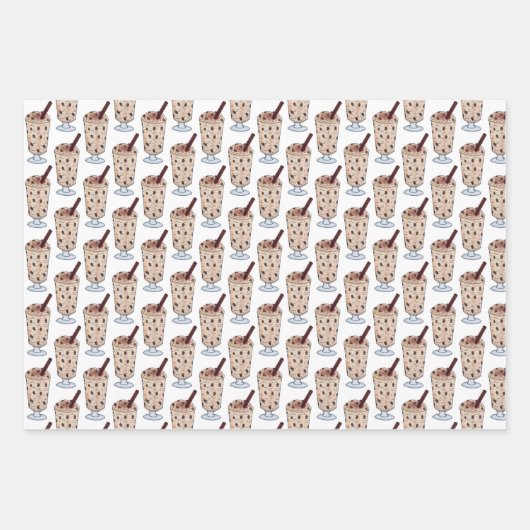 Arroz con Dulce Coquito Tembleque Puerto Rico Inpakpapier Vel (Voorkant 3)