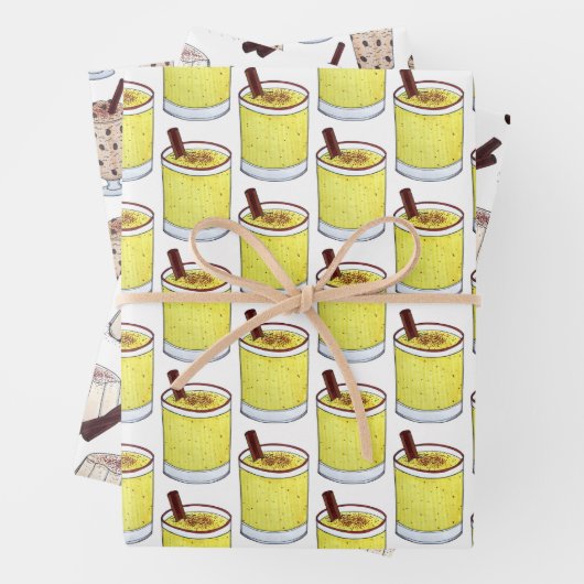 Arroz con Dulce Coquito Tembleque Puerto Rico Inpakpapier Vel (In situ)