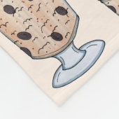 Arroz con Dulce Puerto Rican Coconut Rice Pudding Fleece Deken (Hoek)