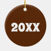 Arroz con Dulce Puerto Rican Coconut Rice Pudding Keramisch Ornament (Achterkant)