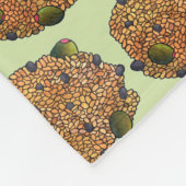 Arroz con Gandules Puerto Rican Food Rice Peas Fleece Deken (Hoek)