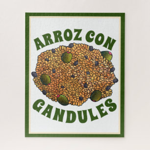Arroz con Gandules Puerto Rican Food Rice Peas Legpuzzel