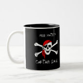 ARRR Matey Specialized Pirate Skull Crossbone Mok (Links)